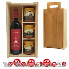 Natale con Rosso di Montalcino Col d'Orcia & Caccia e Corte