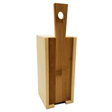 Box legno Tagliere 2 vasetti 20,5x8x8cm